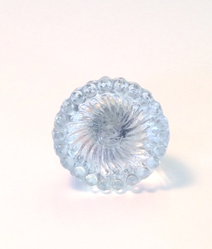 Lauren Glass Silver Knob Pulls & Knobs Style 3